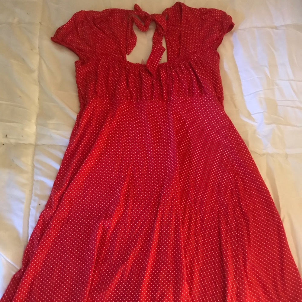 Red Polka Dot Sundress